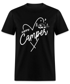 Happy Camper T-Shirt (Camping and RVing)