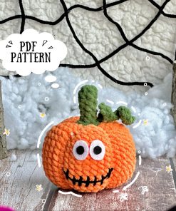 Halloween Pumpkins Amigurumi Crochet Pattern, Halloween Crochet Pattern, Halloween Amigurumi Crochet Patterns