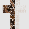Faithful Cross Design – Inspirational Christian Design Featuring Bold Scripture