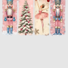 Nutcracker Ballet Design, Festive Christmas Design Featuring Nutcracker