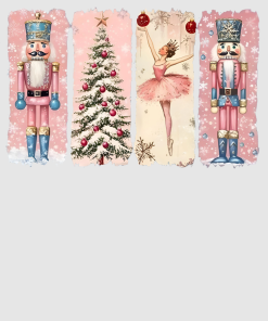 Nutcracker Ballet Design, Festive Christmas Design Featuring Nutcracker