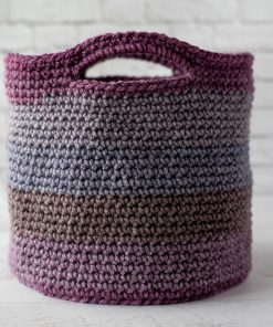 Crochet Basket Pattern, Crochet Tote Basket Pattern, Crochet Pattern PDF